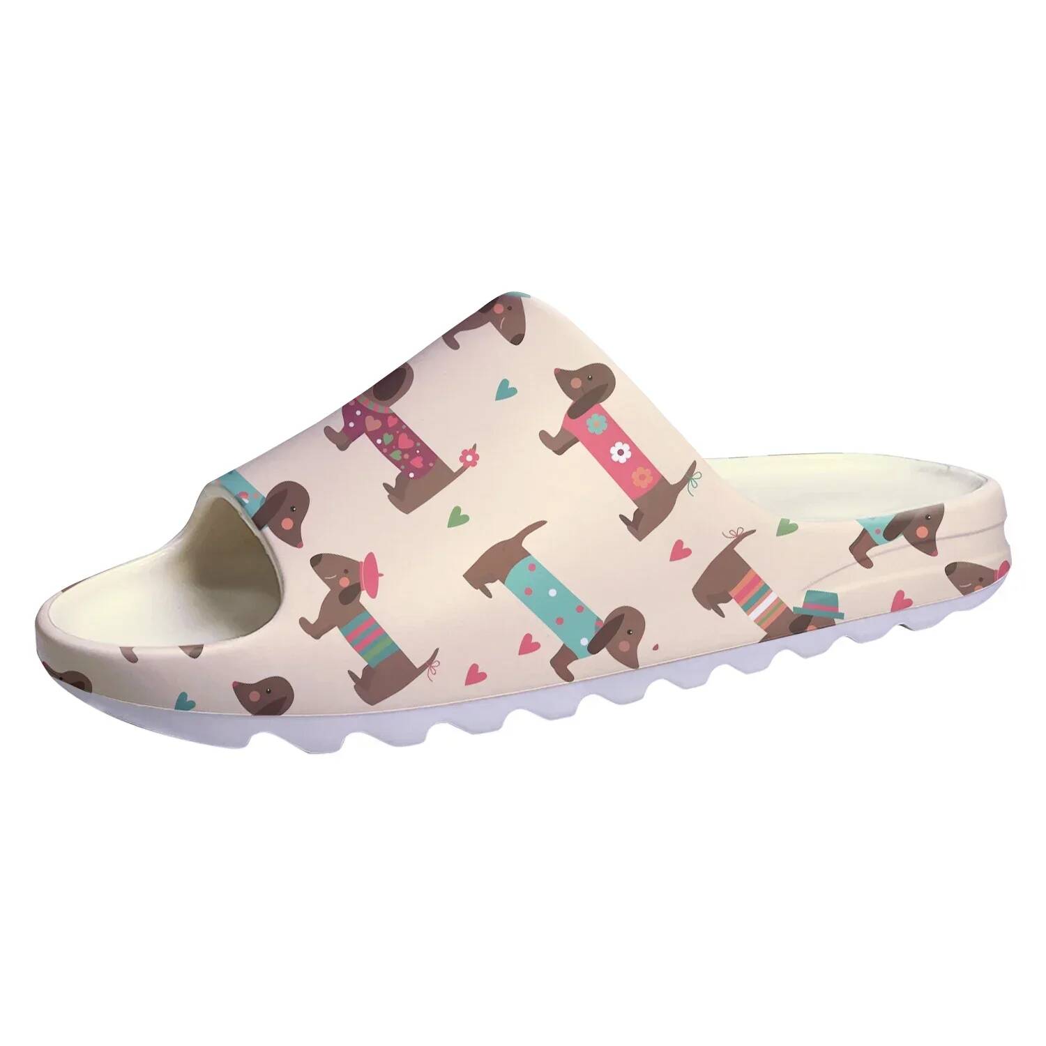 Cute Dachshund Print Soft Sole - Water Shoes recension och pris