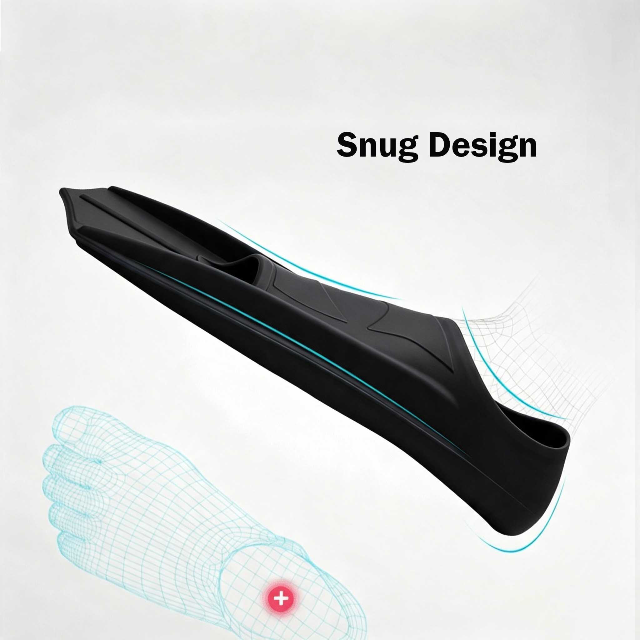 Silicone Swimming Short Flippe - Flippers Swimming recension och pris