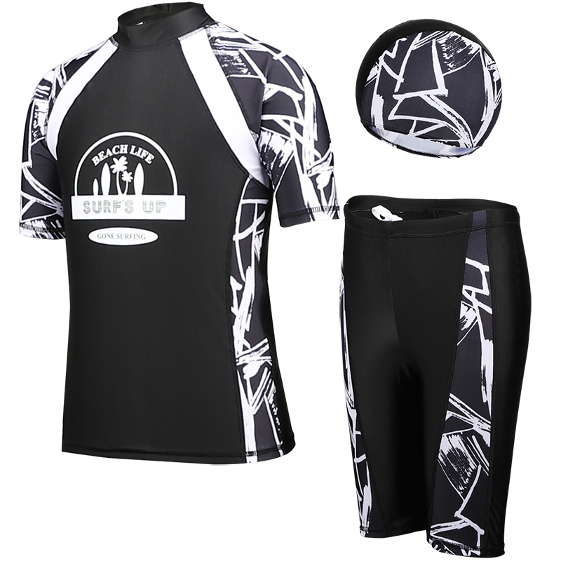 Children Swimwear 3-Piece Boys - Rash Guard recension och pris