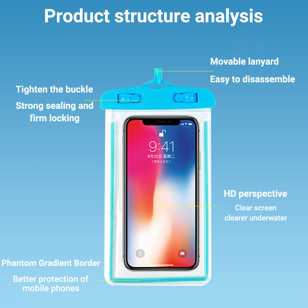 Universal Transparent Mobile P - Dry Bag Waterproof recension och pris