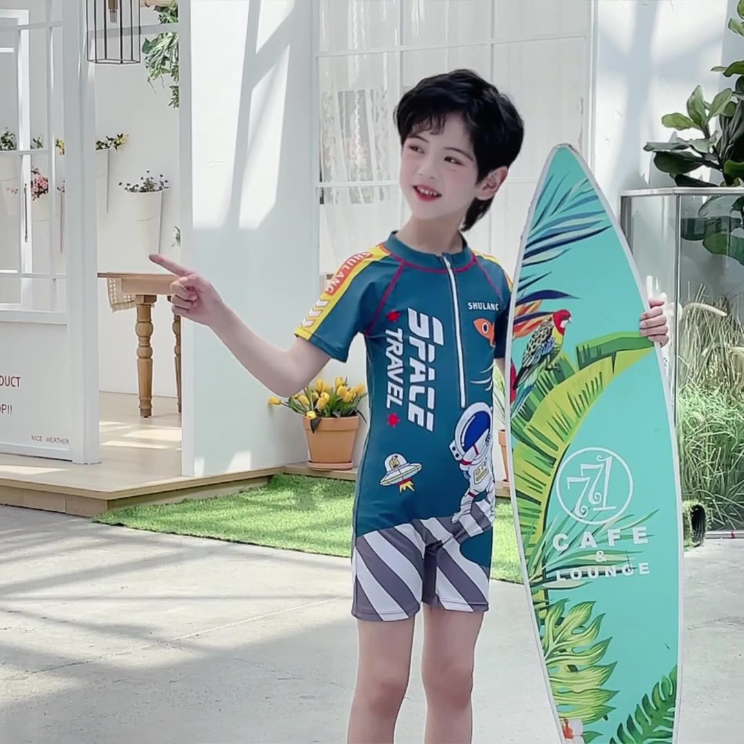 Toddler Boys Swimsuits One Pie - Rash Guard recension och pris