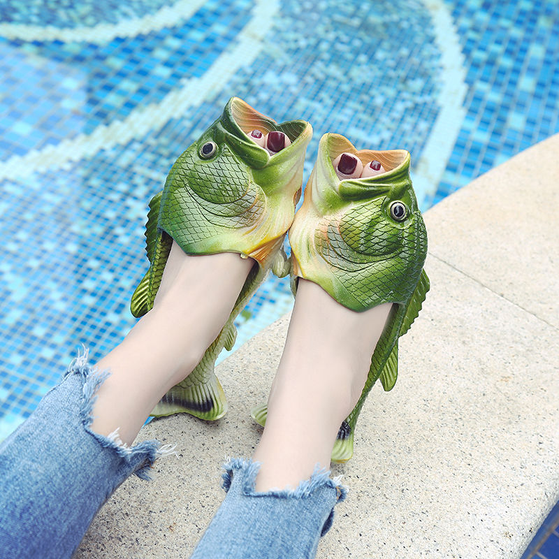 Designer Peep Toe Fish Slipper - Flippers Swimming recension och pris