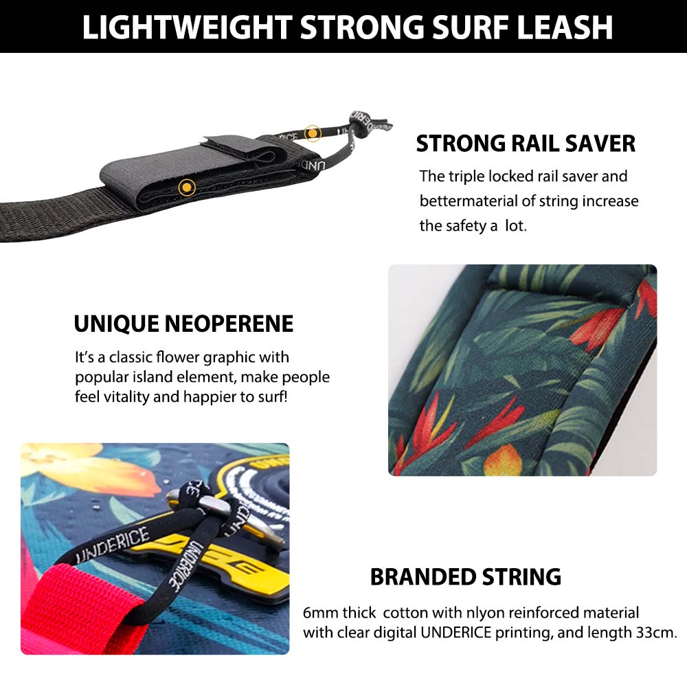 SUP Paddle Leash 7MM10FT Surfi - Surfboard Leash recension och pris
