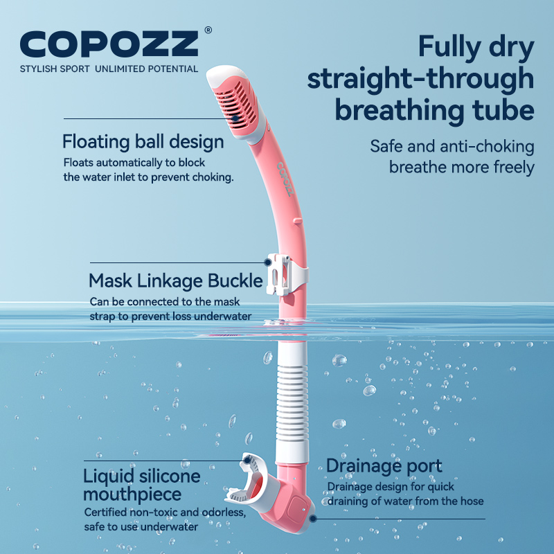 COPOZZ New Diving Mask Full Vi - Snorkel Set recension och pris