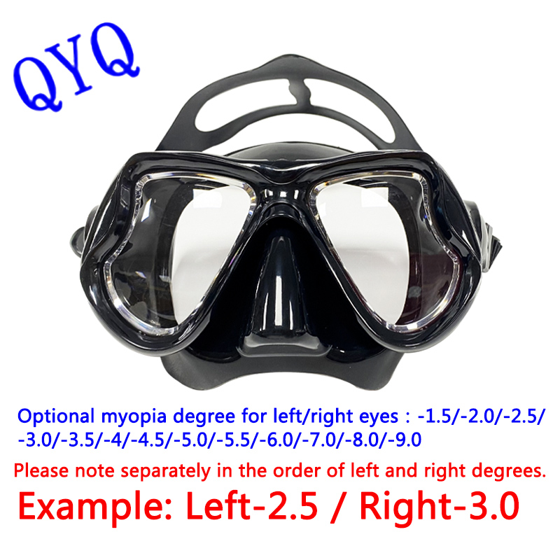 Myopia Diving Masks Snorkeling - Snorkel Set recension och pris