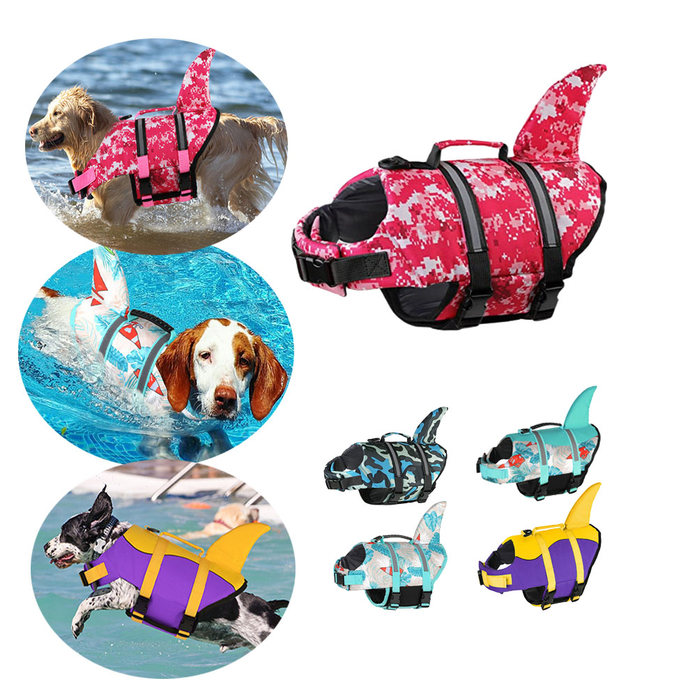 Dog Life Jacket Shark Ripstop  - Life Jacket recension och pris