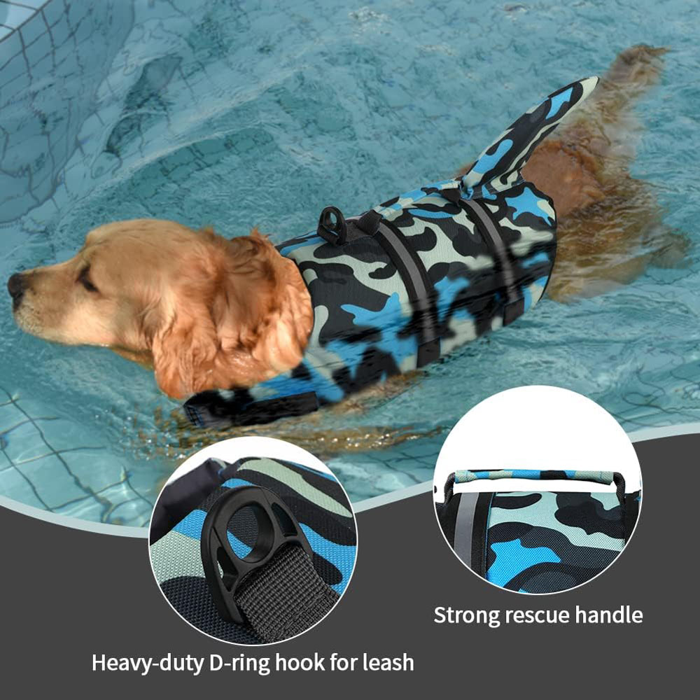 Dog Life Jacket Shark Ripstop  - Life Jacket recension och pris