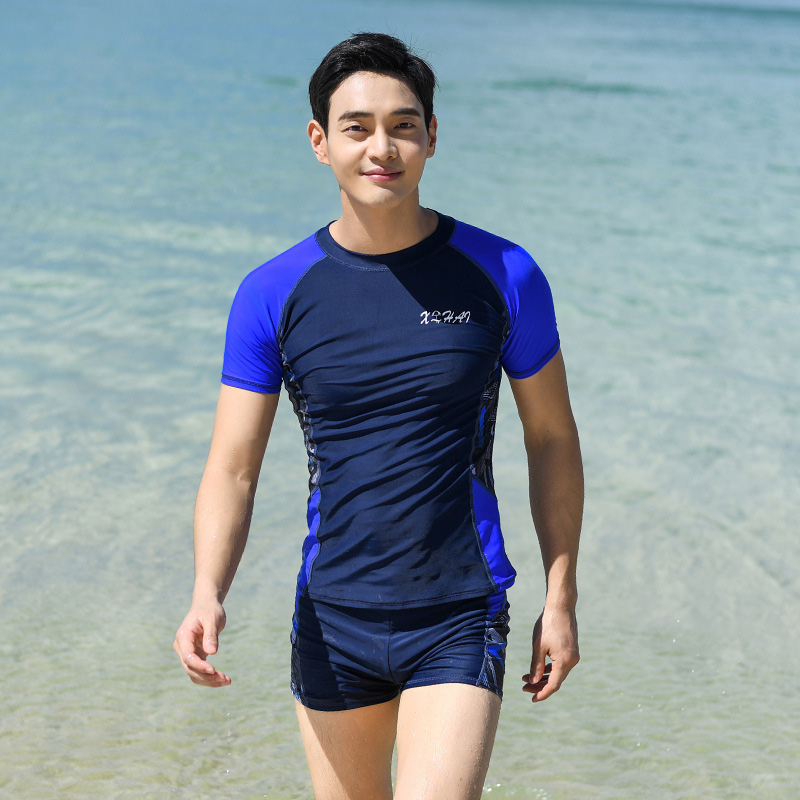 Plus Size Swimwear Korean Styl - Wetsuit Men recension och pris